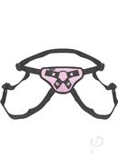 Lux Fetish Pretty In Pink Strap-on Harness Adjustable