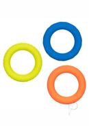 Link Up Ultra Soft Climax Silicone Cock Ring Set (3 Pieces)...